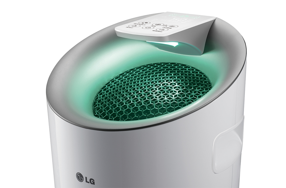 lg，air cleaner，PS-W309WI，user friendly design，