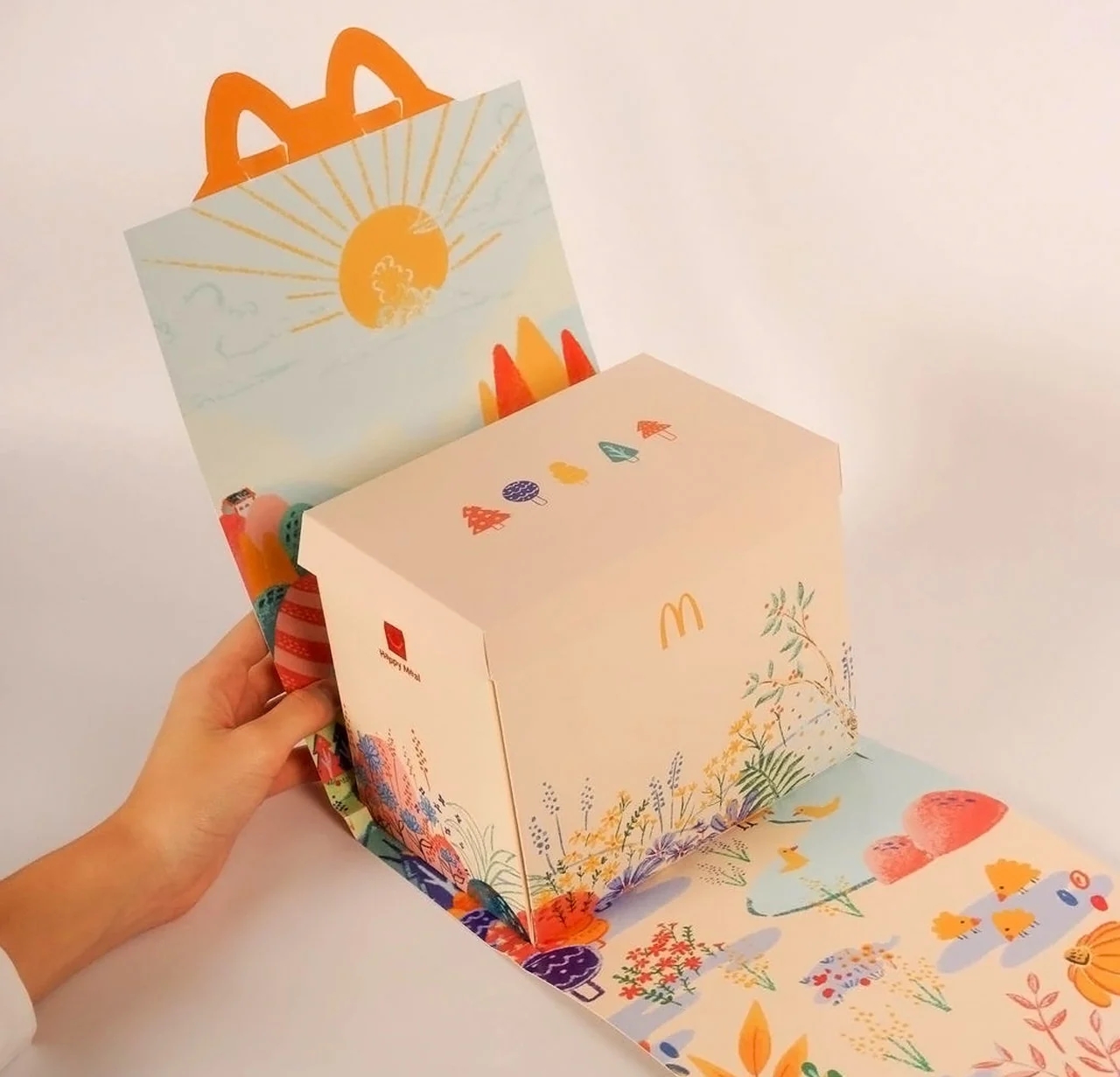 McDonald's，packing，innovate，