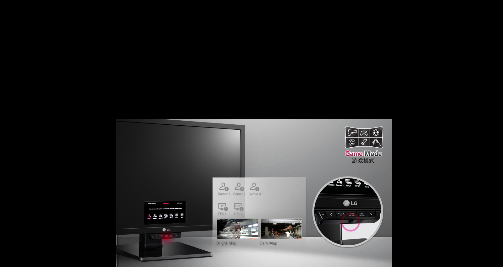 lg，23.8 inches，E-sports display，24GM77-B，