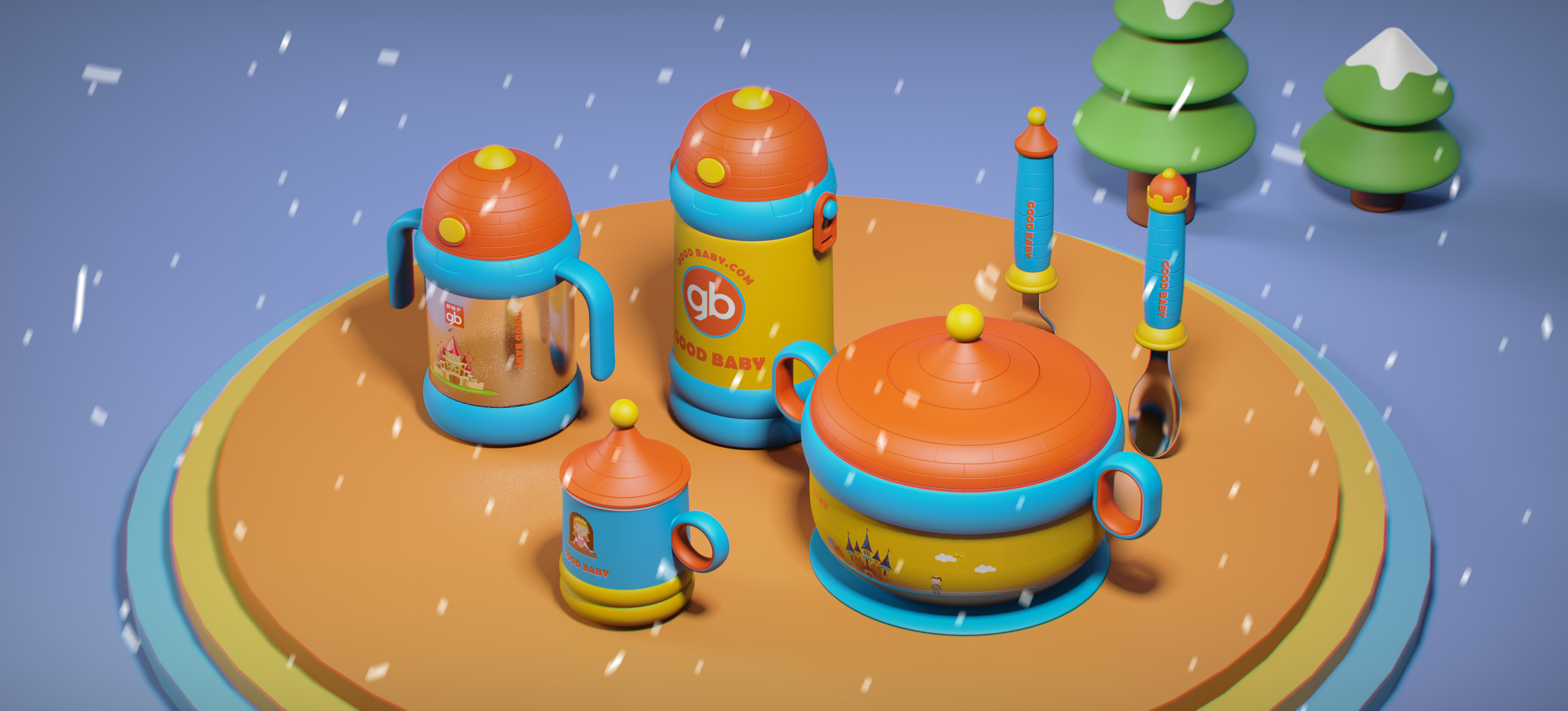 children，tableware，suit，Children tableware，