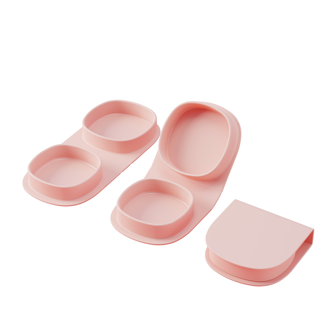 silica gel，Dinner plate，fold，Portable，Receive，