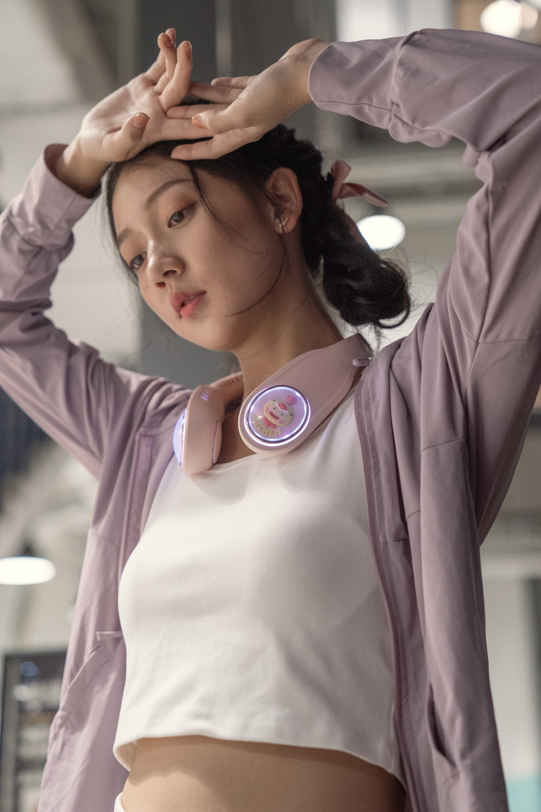 Senzhuo Creativity -- new hanging neck fan，