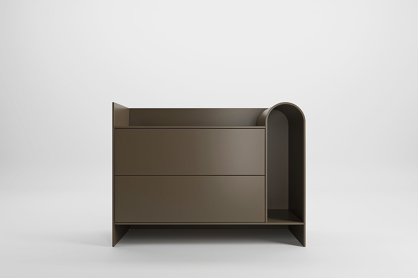 Sergey Dedin，Eden drawer cabinet，Modern design style，mdf，Multifunctional design，chest of drawers，