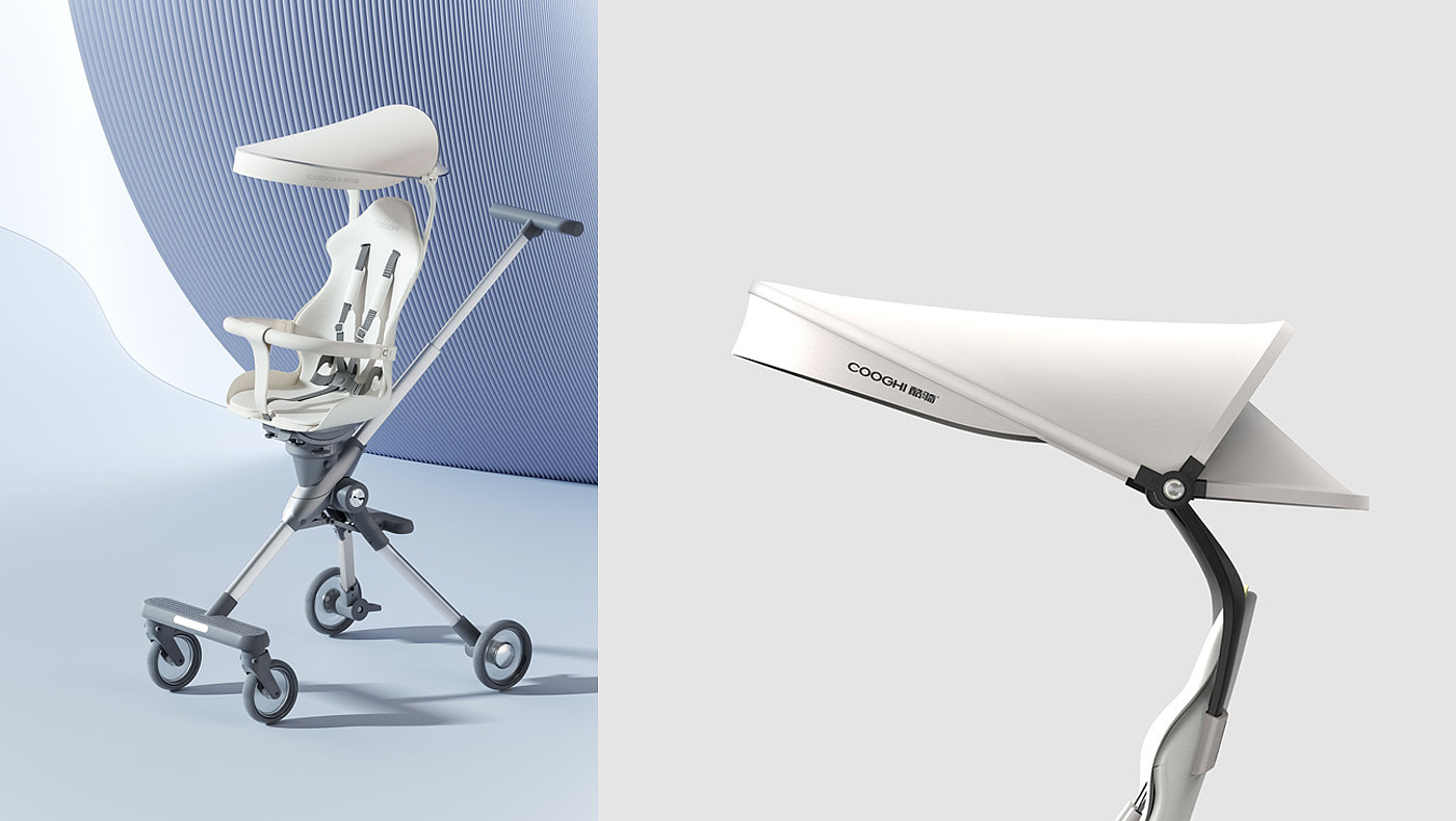 Baby stroller，Children's car，Maternal and infant products，，CMF design，