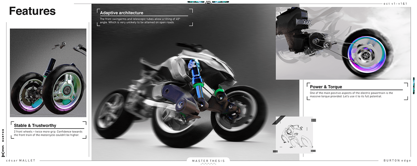 Cesar Marley，Riding experience，BURTON Edge，Recreational vehicle，Motorcycle riding，Simple design，