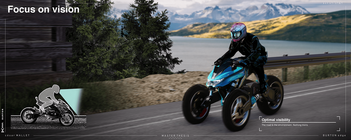 Cesar Marley，Riding experience，BURTON Edge，Recreational vehicle，Motorcycle riding，Simple design，