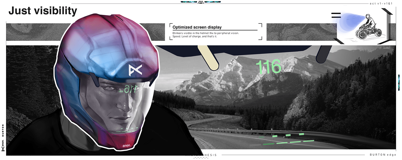 Cesar Marley，Riding experience，BURTON Edge，Recreational vehicle，Motorcycle riding，Simple design，