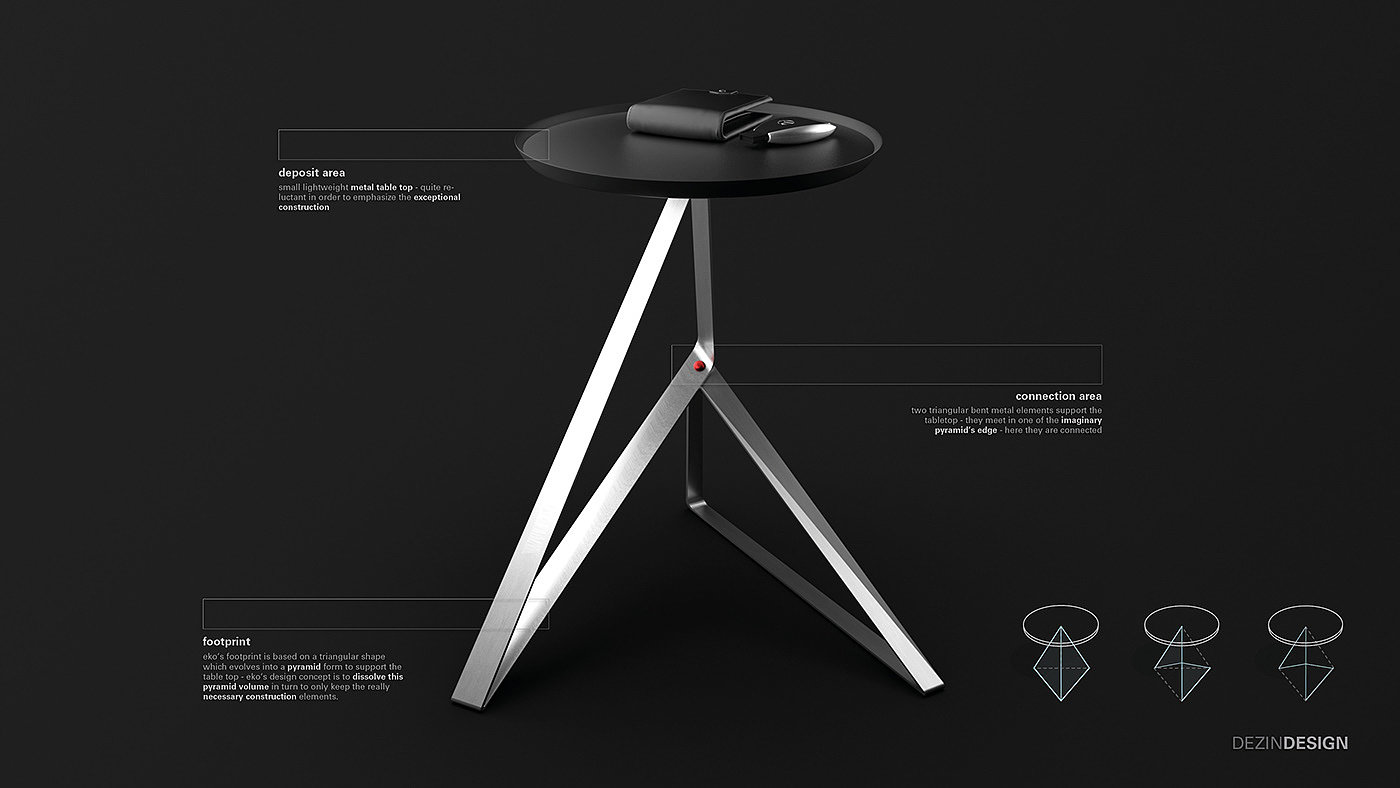 Sea Foam，To，product design，Geometric design，Side Table，tea table，