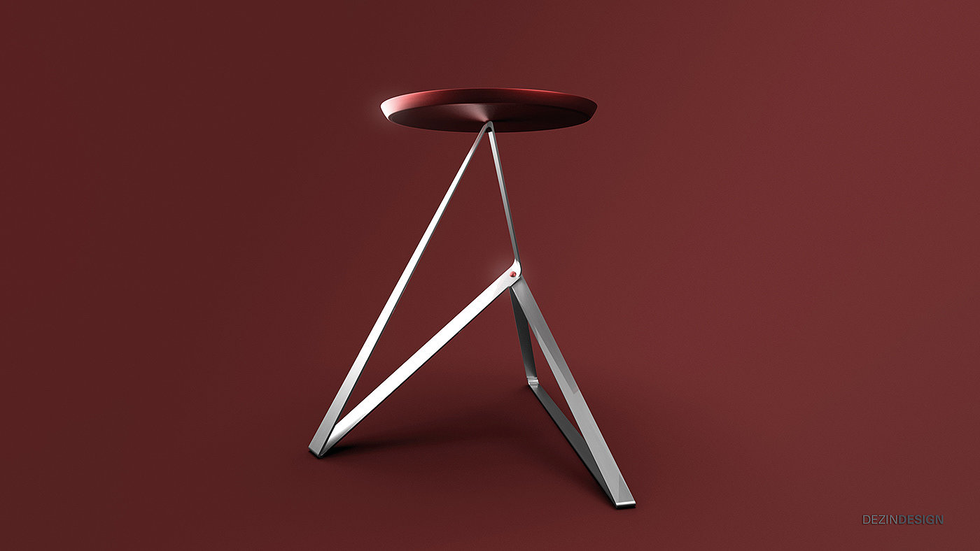 Sea Foam，To，product design，Geometric design，Side Table，tea table，