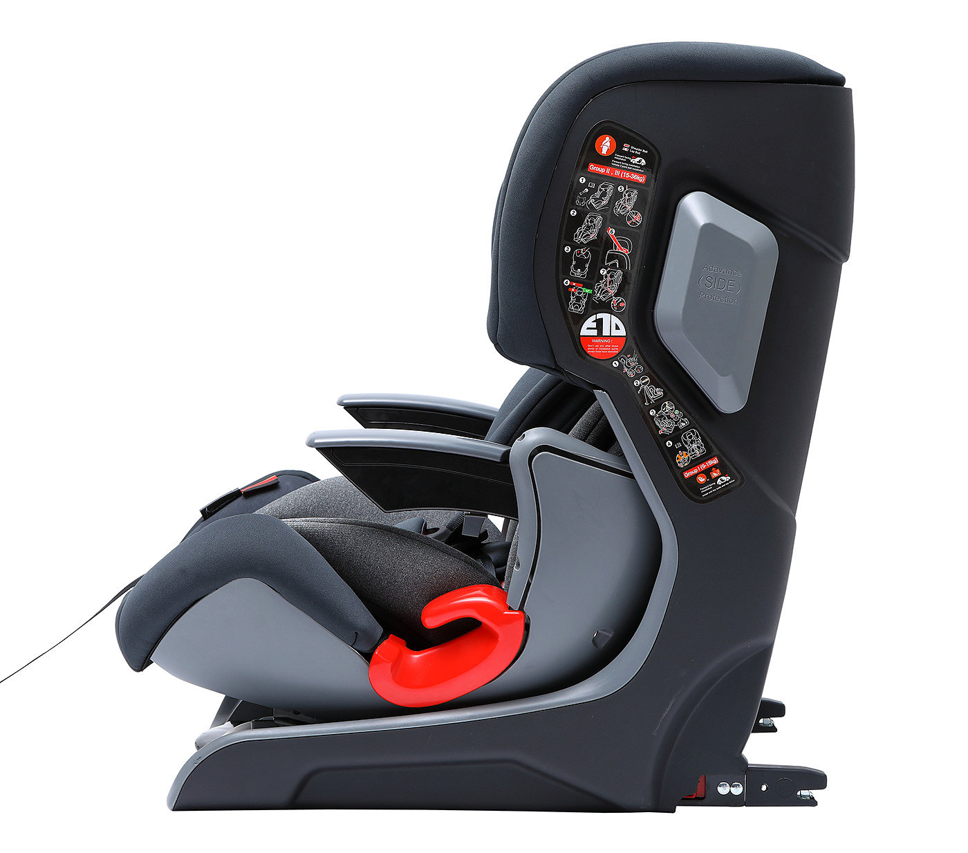 ISOFIX child safety seat，ZAAFDesign Srl.，mould design ，ECE-R44，Ece-r129 standard，