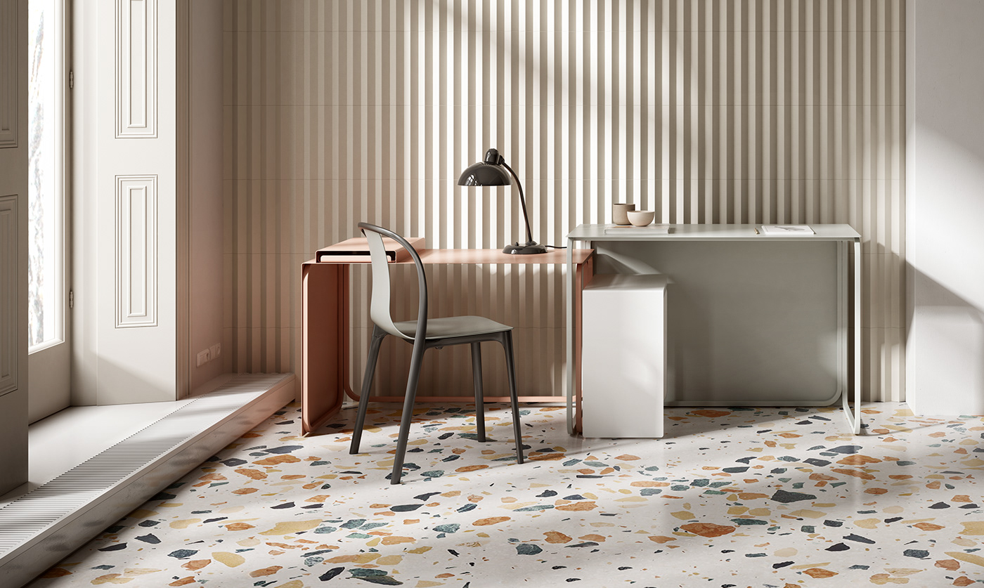 Giuseppe Burgio，"Join" desk，Simple design，Customizable，Multifunctional system，