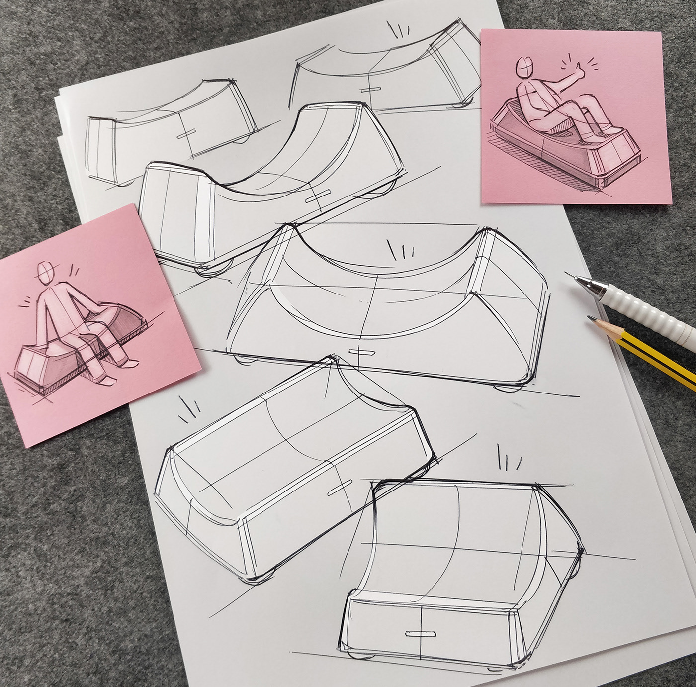 Design sketch，Product sketch，Hand drawn，Sketch，
