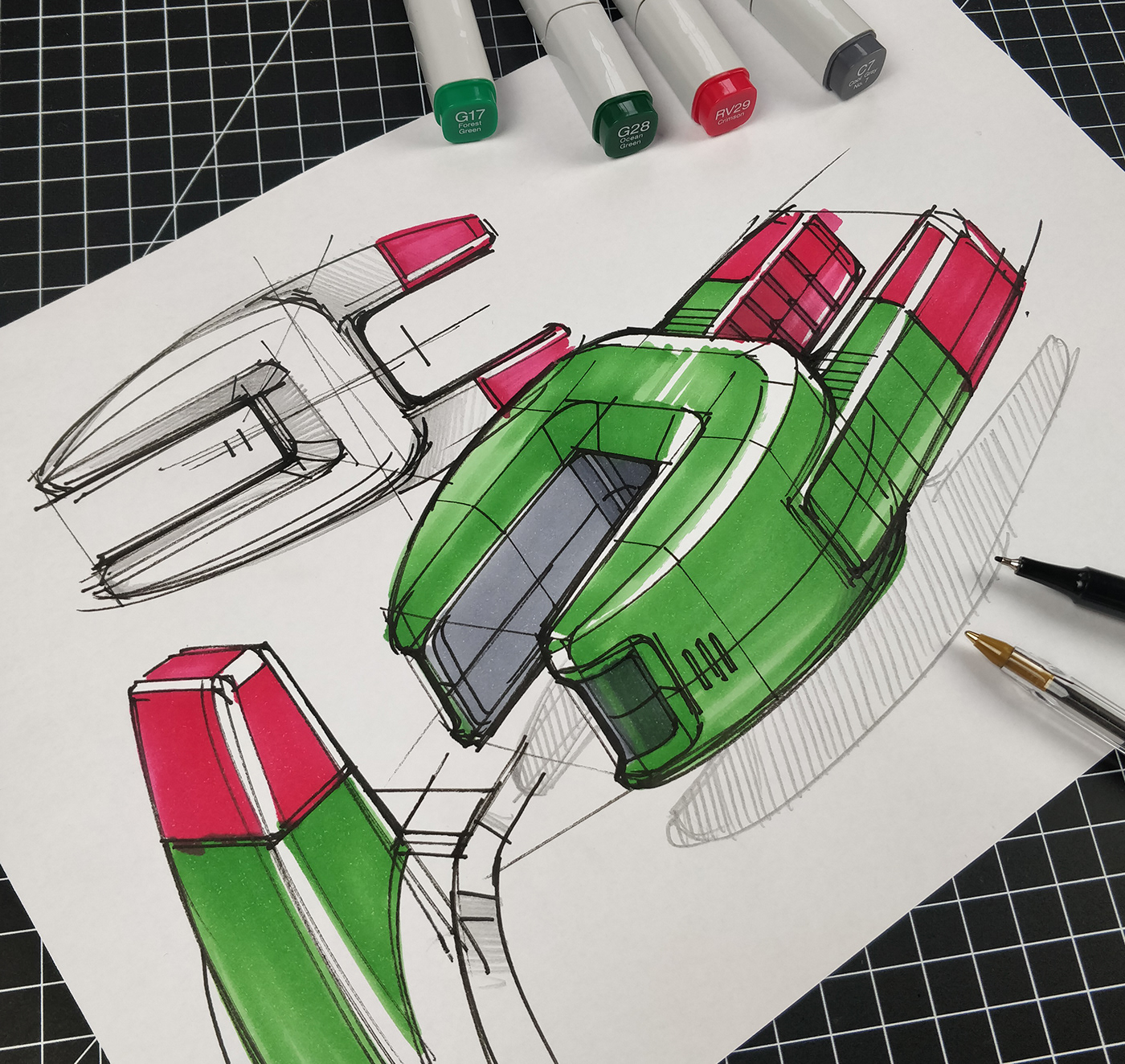 Design sketch，Product sketch，Hand drawn，Sketch，