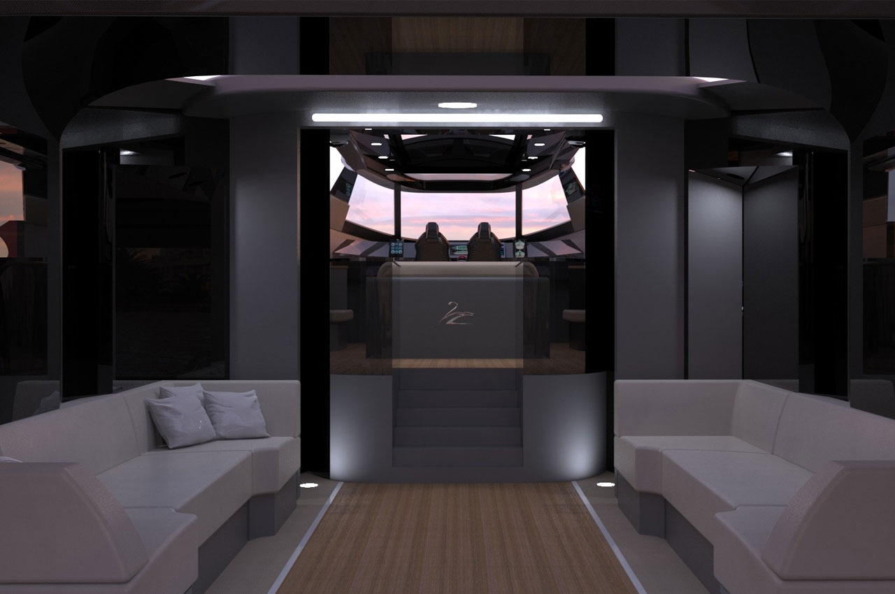 yacht，deck，Ferrari，a ship，