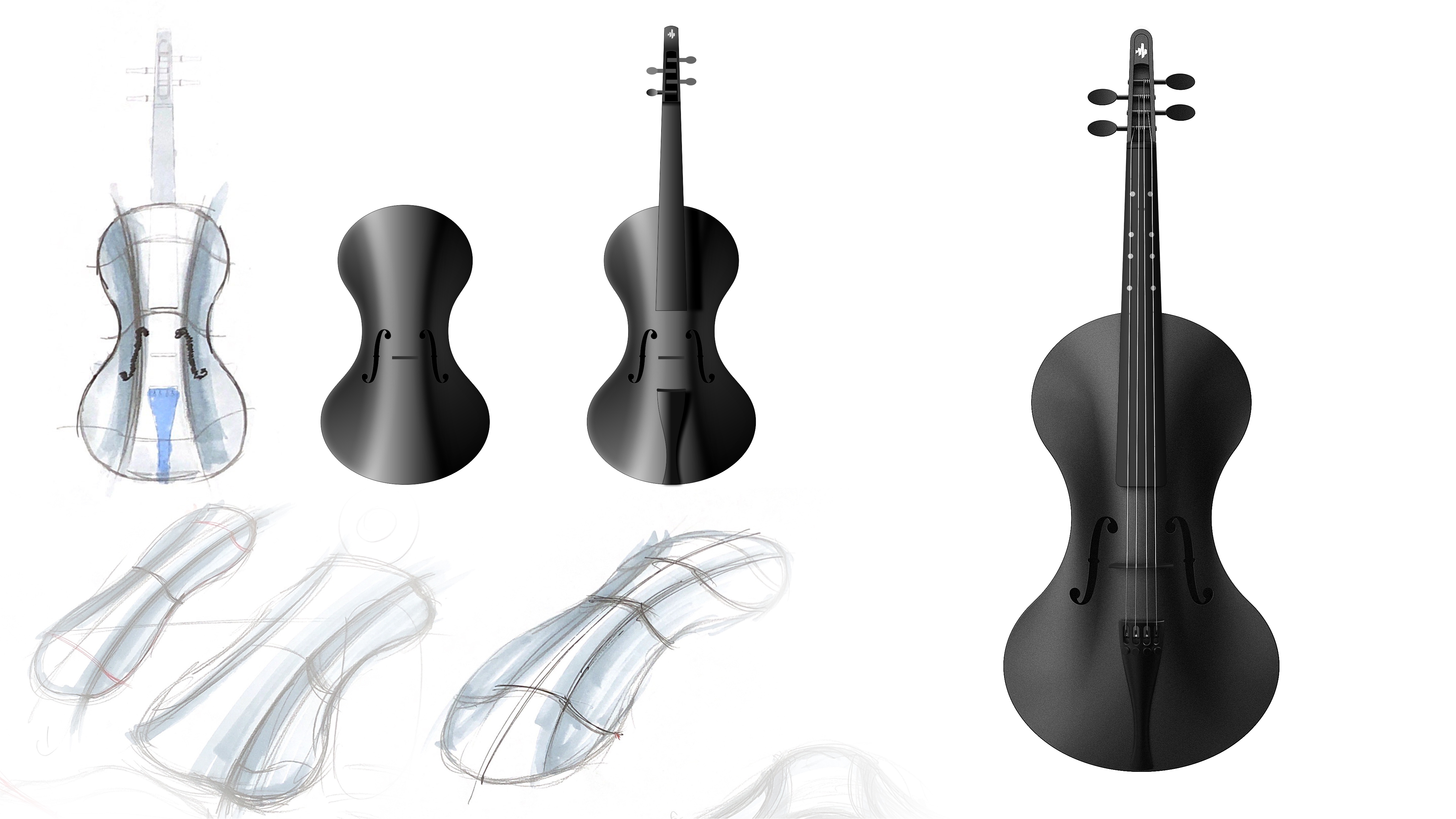 carbon fibre，violin，James，Musical Instruments，Native musical instrument，Gold Award for contemporary good design，Golden dot design，China design intelligent manufacturing Award，