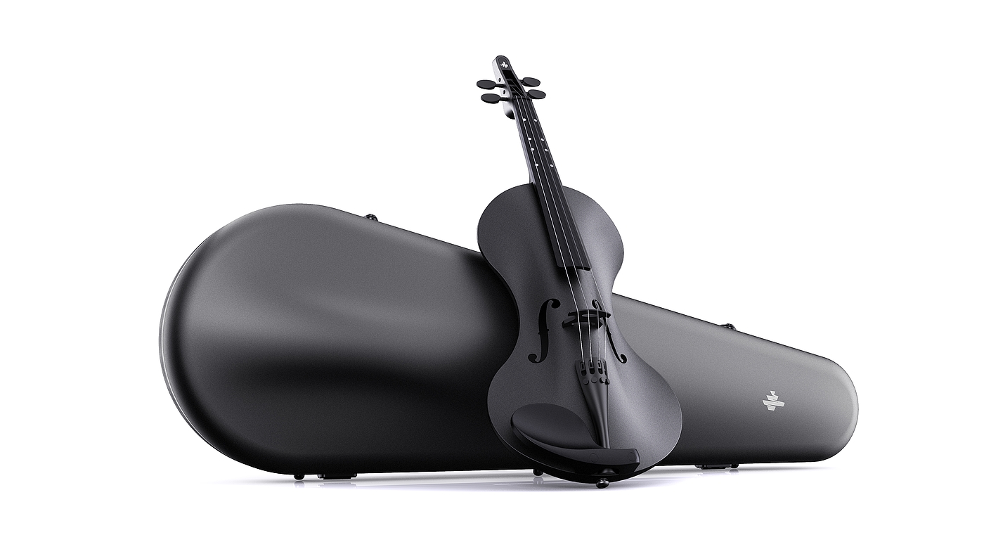 carbon fibre，violin，James，Musical Instruments，Native musical instrument，Gold Award for contemporary good design，Golden dot design，China design intelligent manufacturing Award，