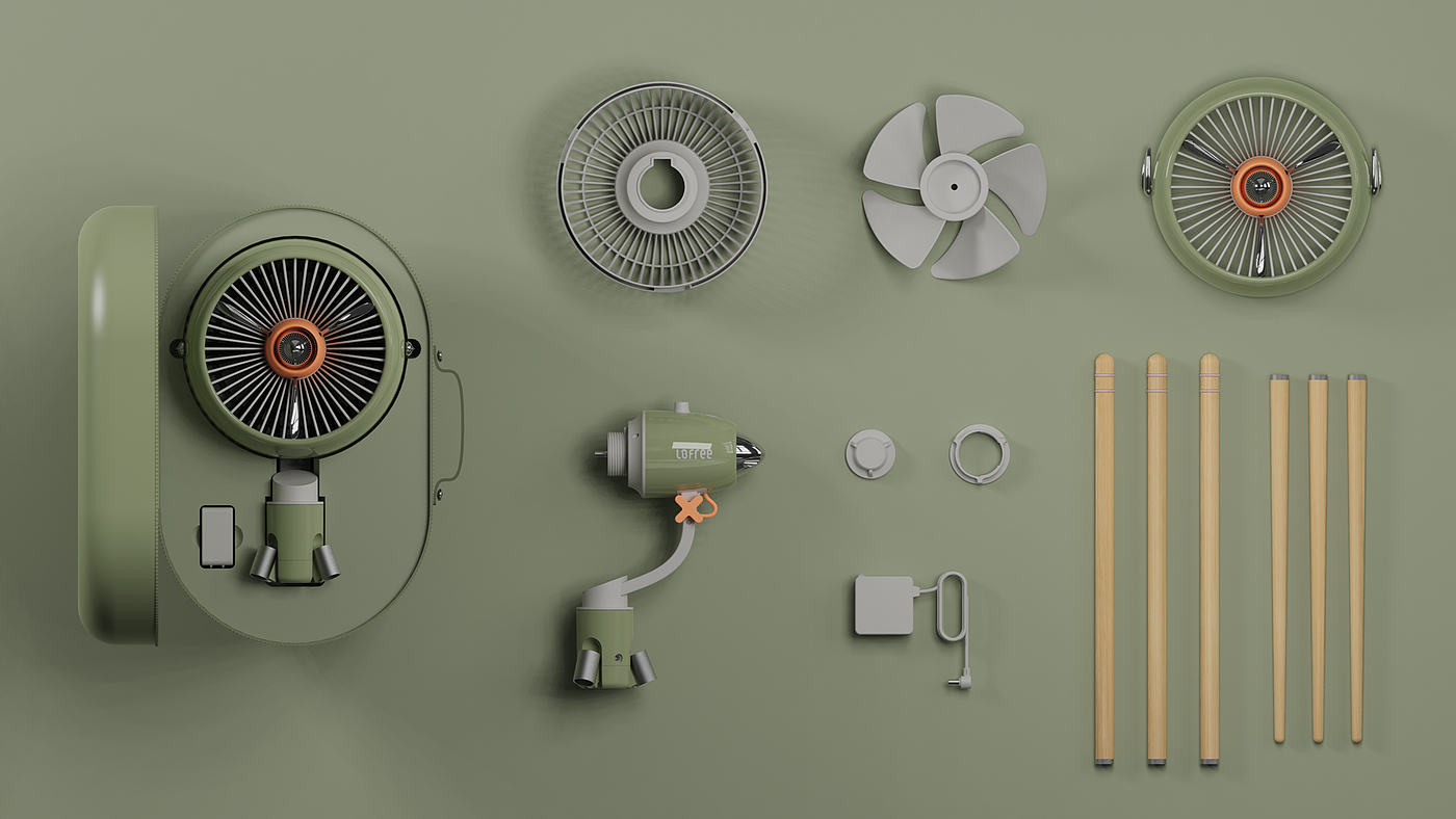 product design，sample reels，Keyshot rendering，