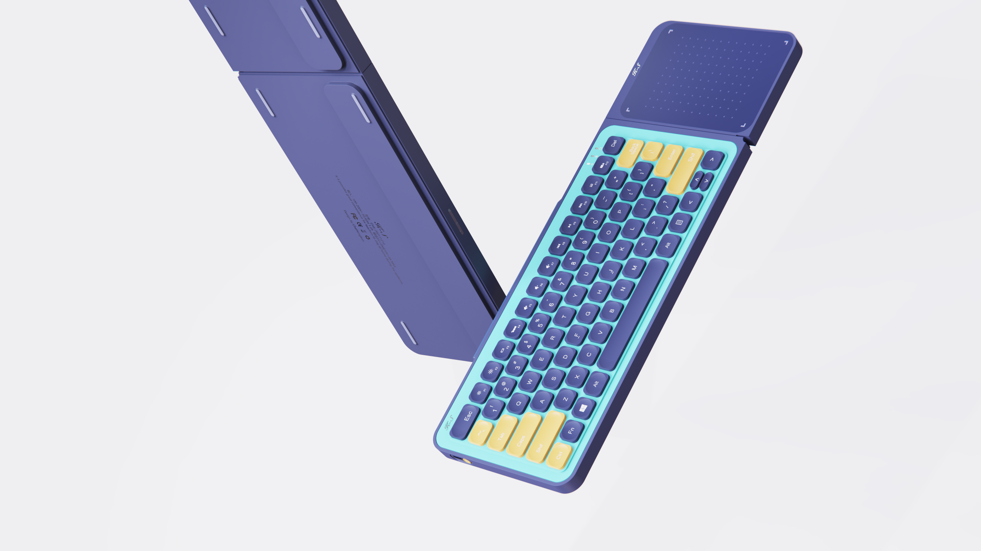 industrial design，Render，keyboard，color，originality，