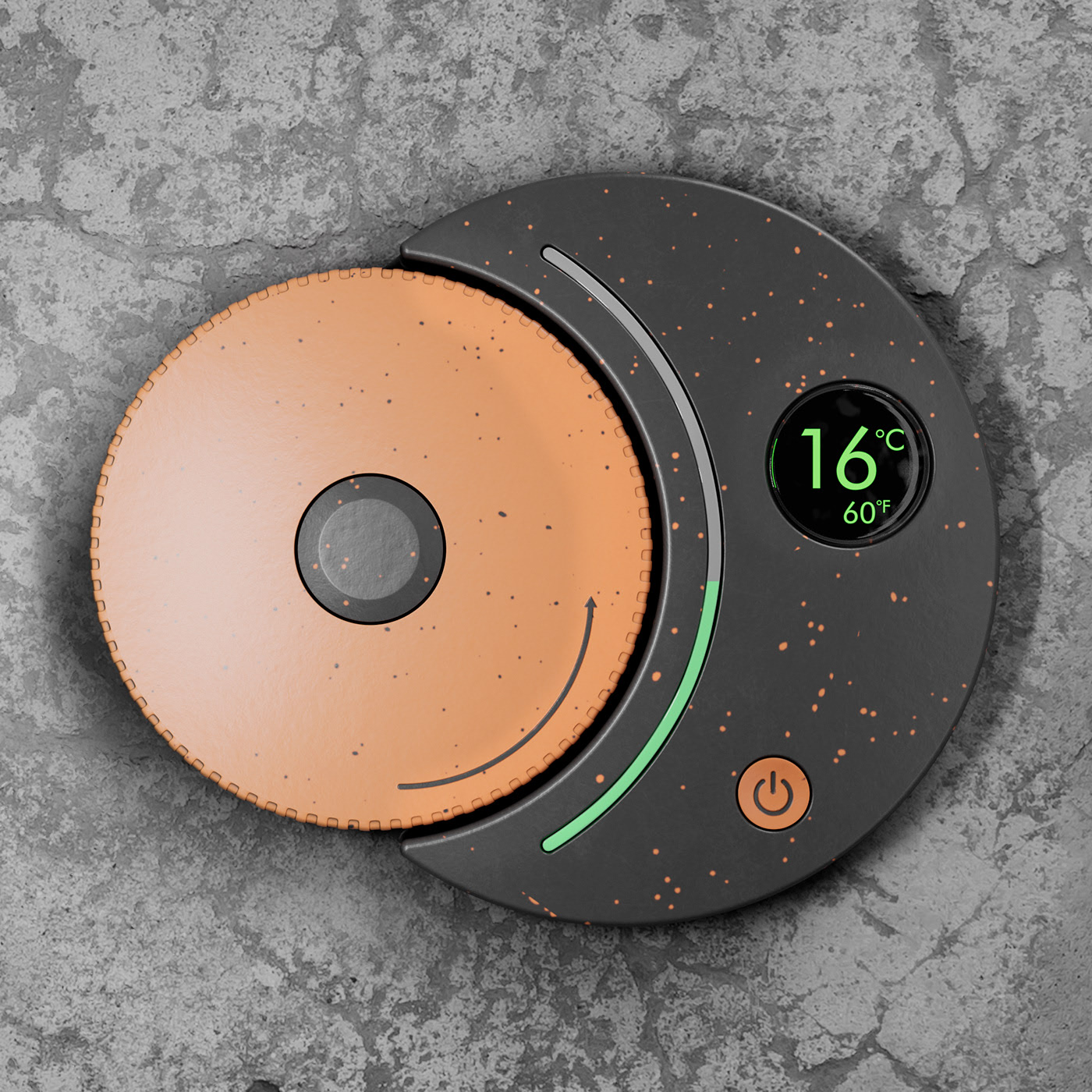 Thermostat，Sun Moon，control，