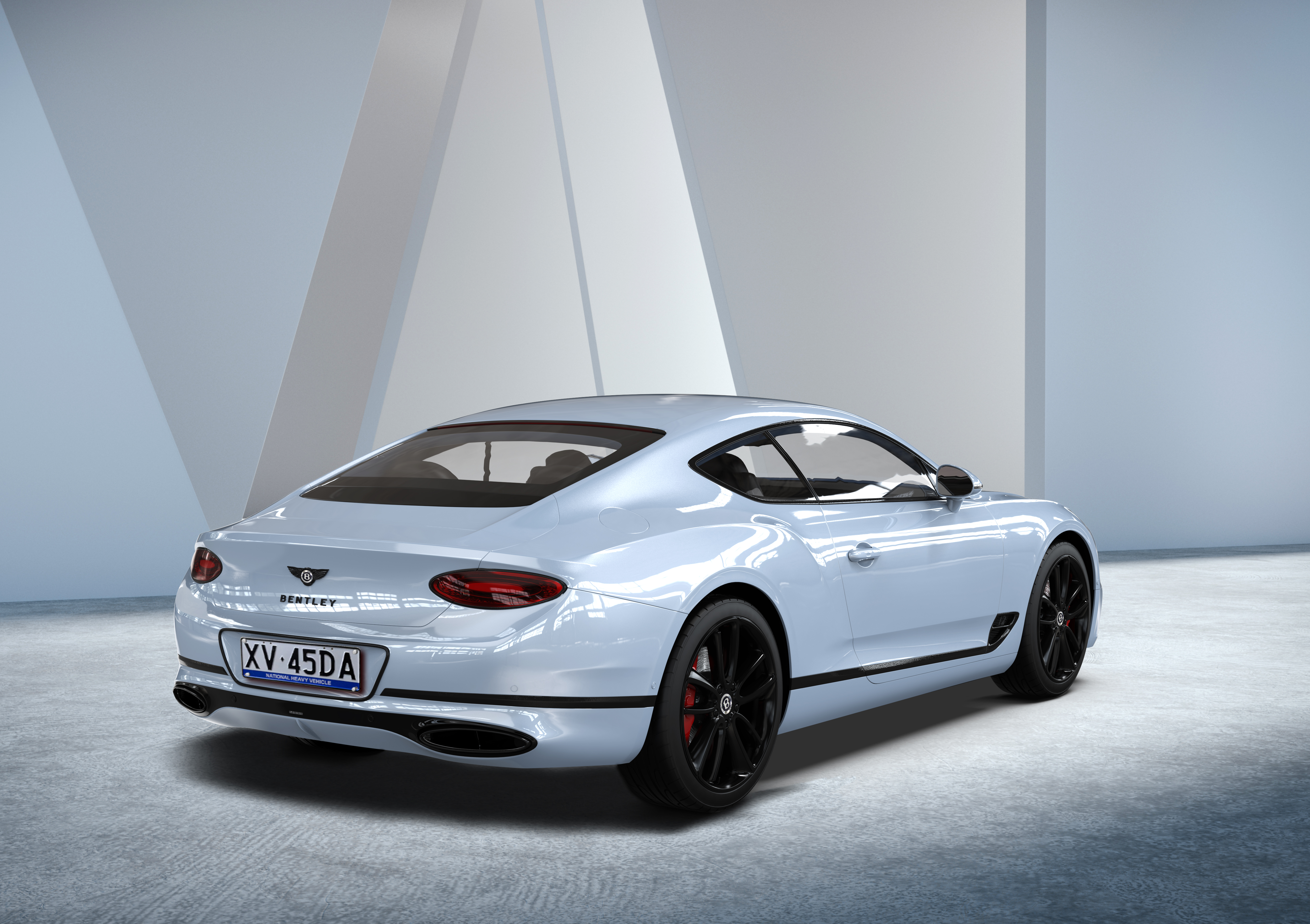 Sports car rendering, Bentley，