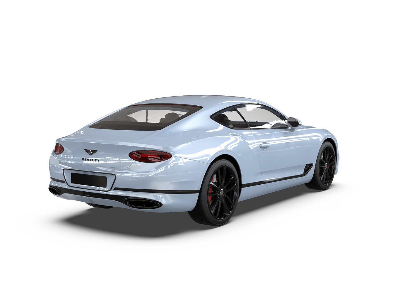 Sports car rendering, Bentley，
