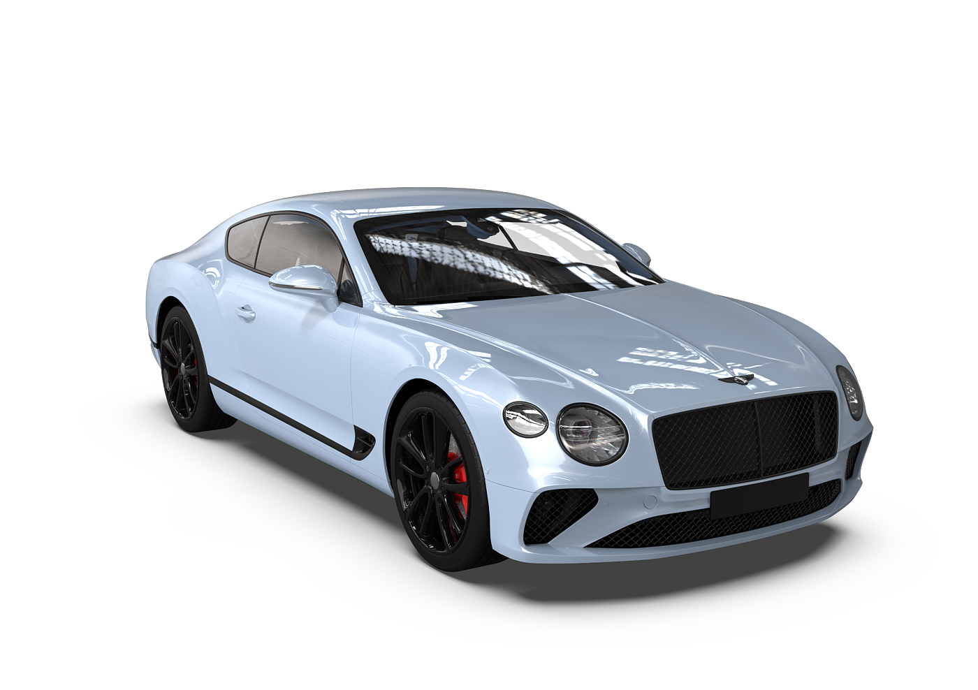 Sports car rendering, Bentley，