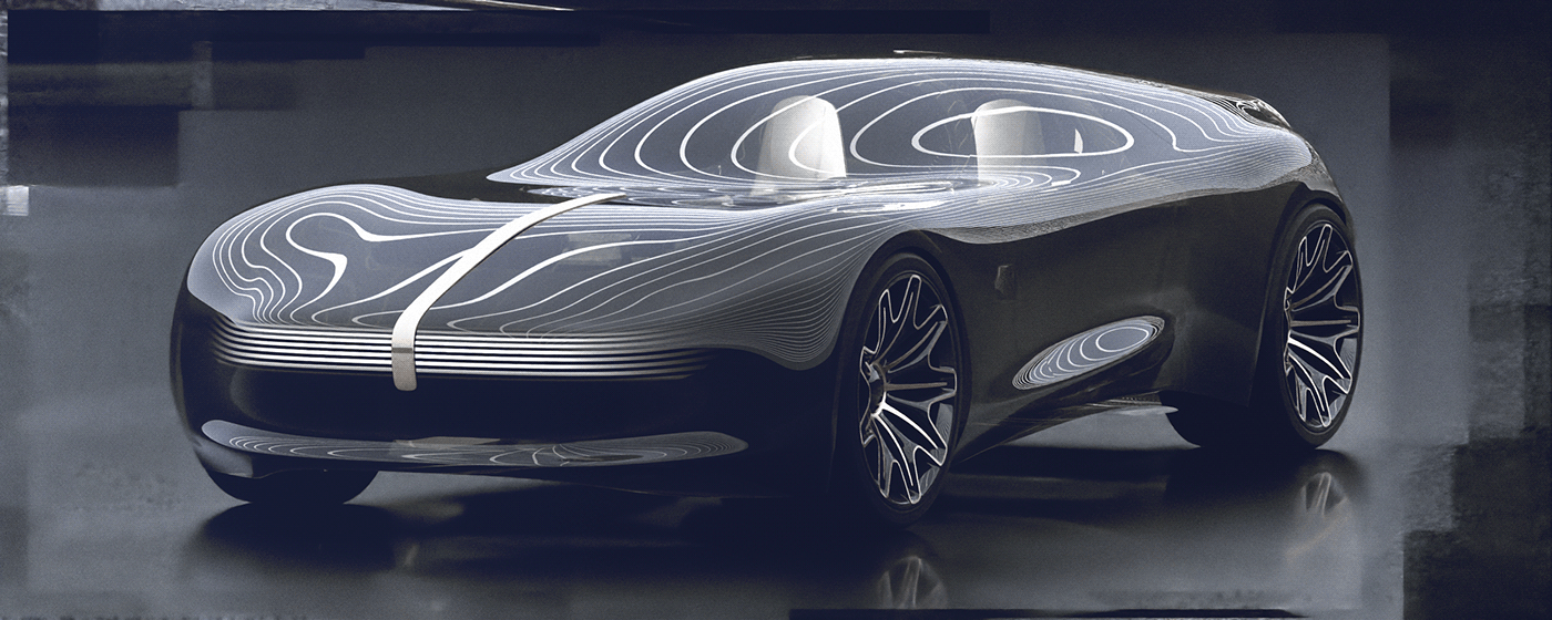 automobile，concept，Render，