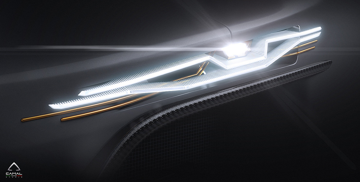 Sports car，concept，Batmobile，3d，