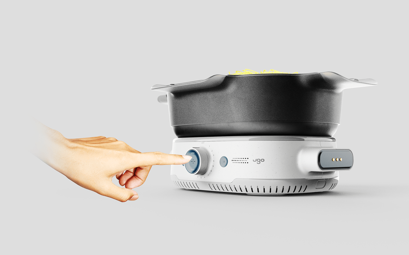 cooking，visually impaired ，intelligence，Intimate，cooker，Caring design，