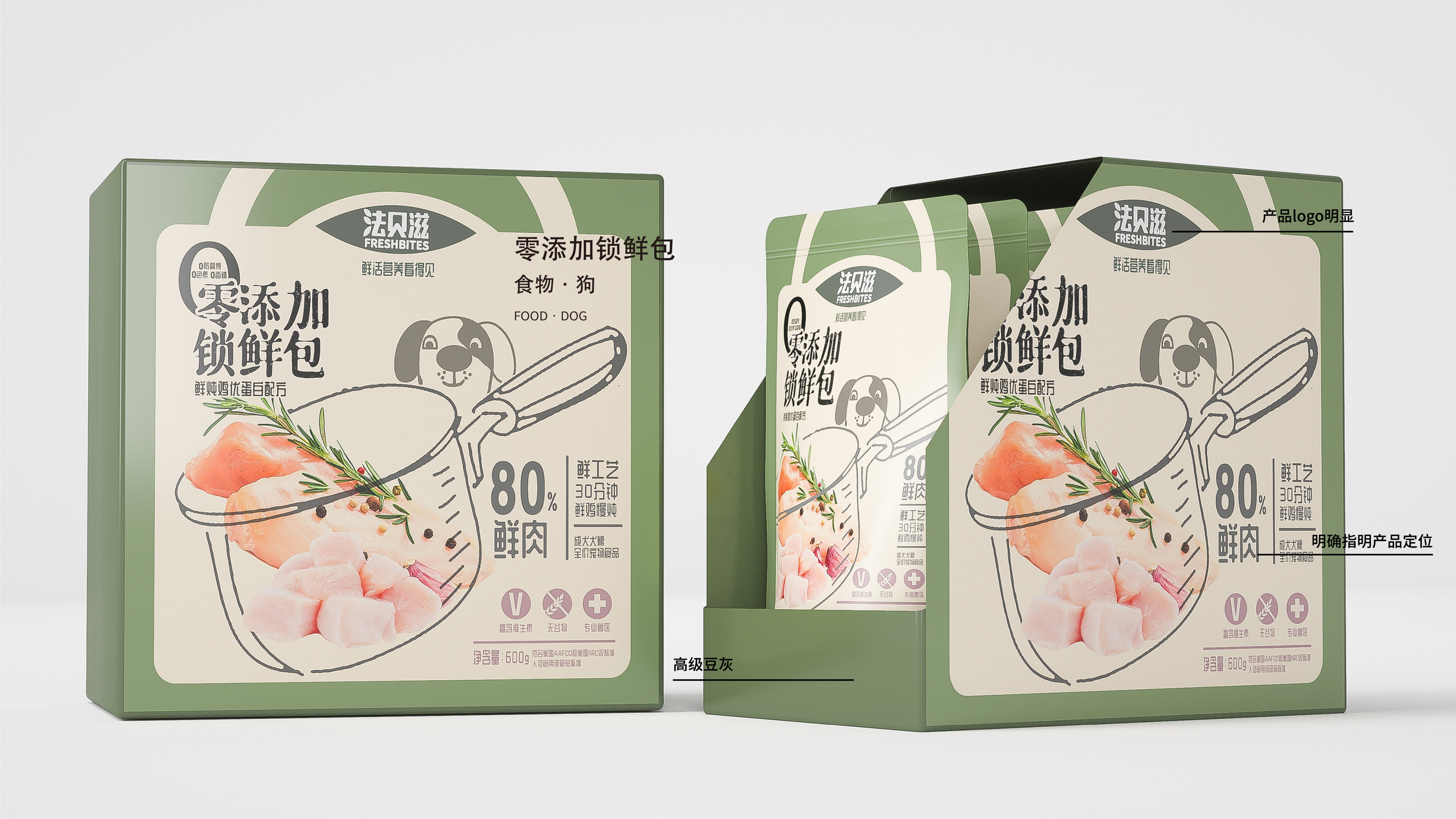 packing design，pet food ，Packaging material，industrial design，Graphic Artist Designer，