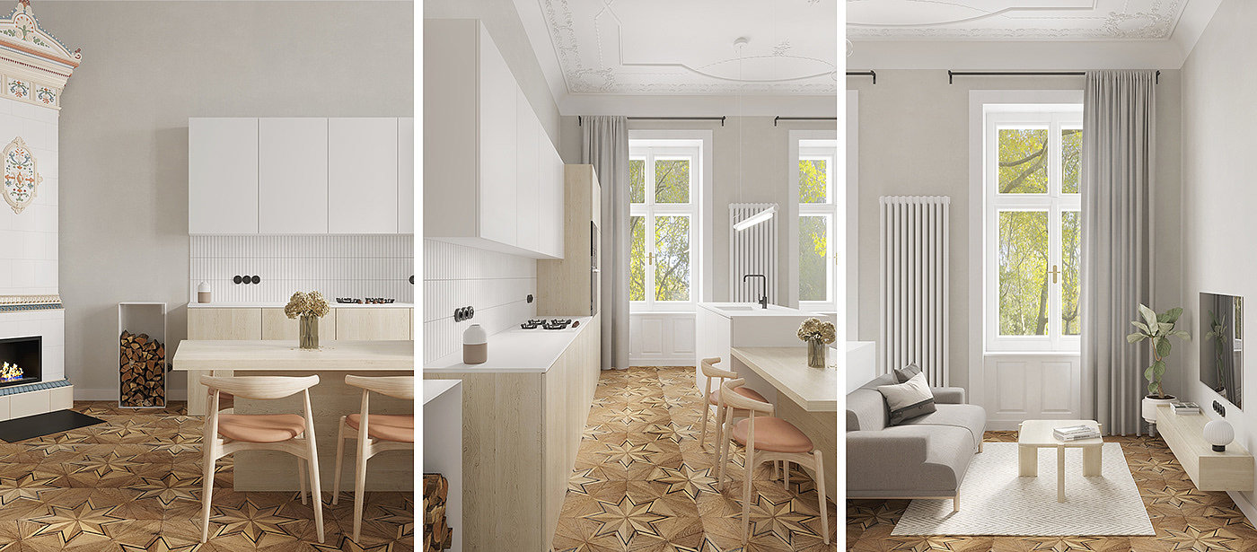 Architecture，Interior design，apartment，visualization，Render，