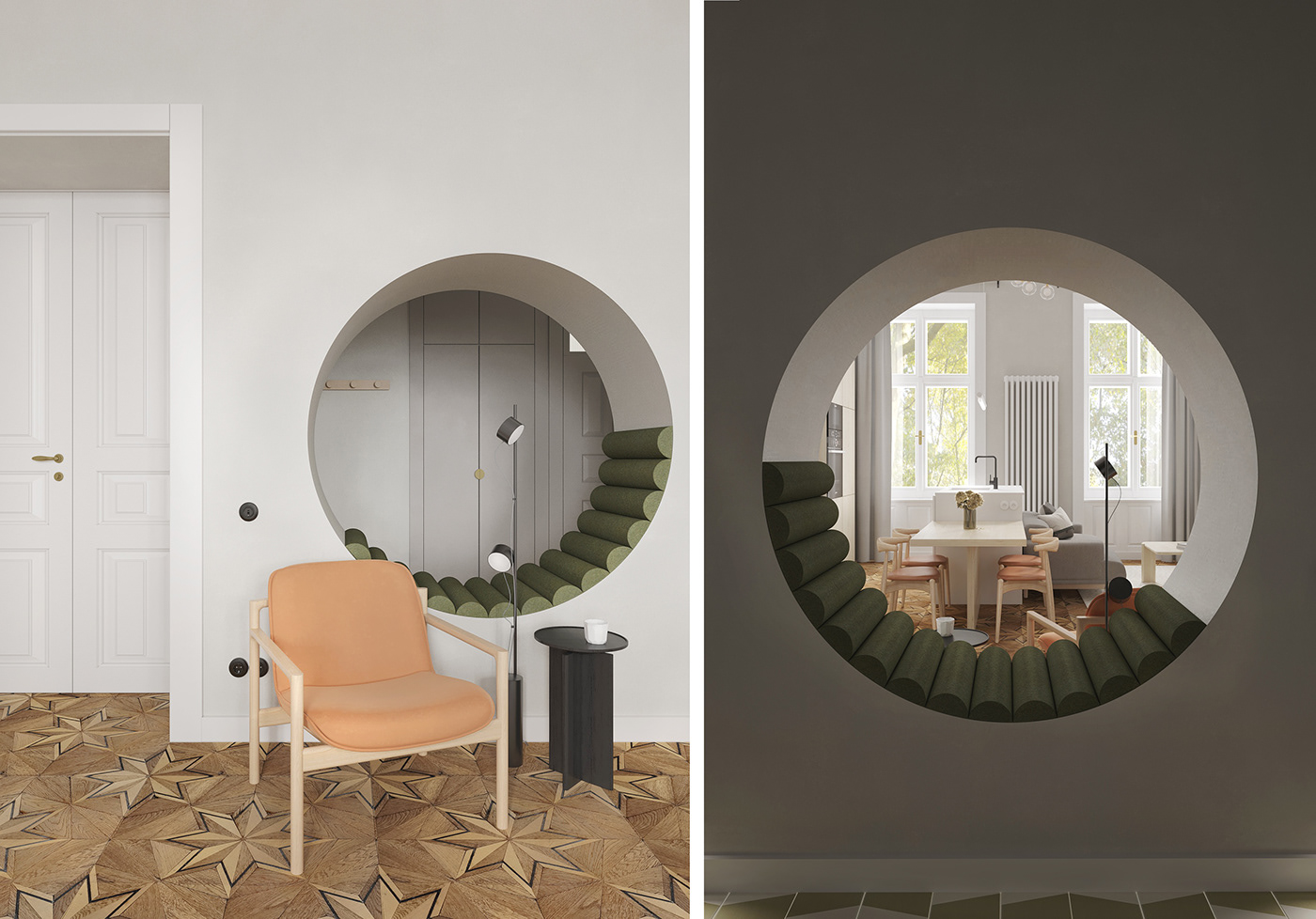 Architecture，Interior design，apartment，visualization，Render，