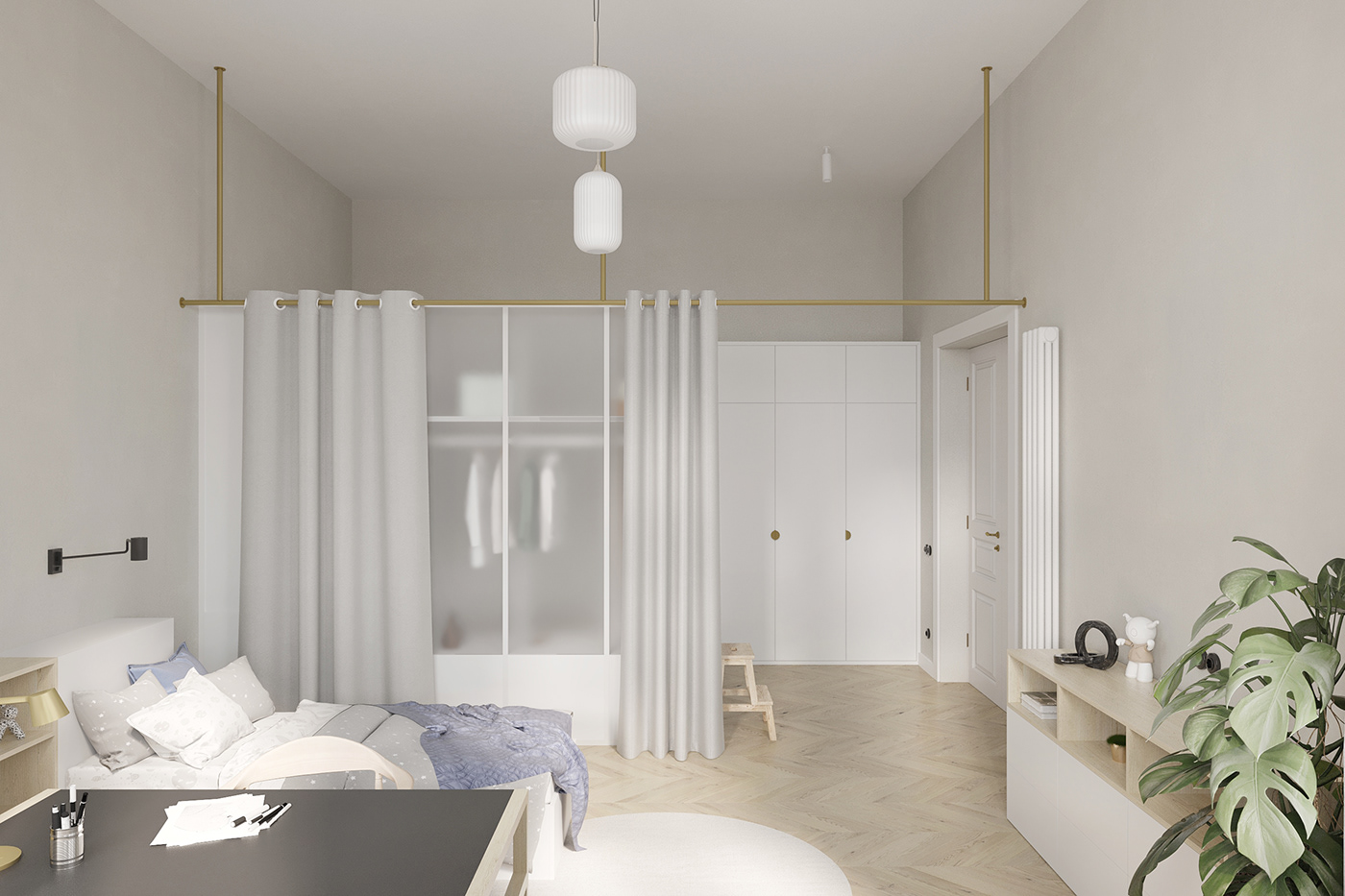 Architecture，Interior design，apartment，visualization，Render，