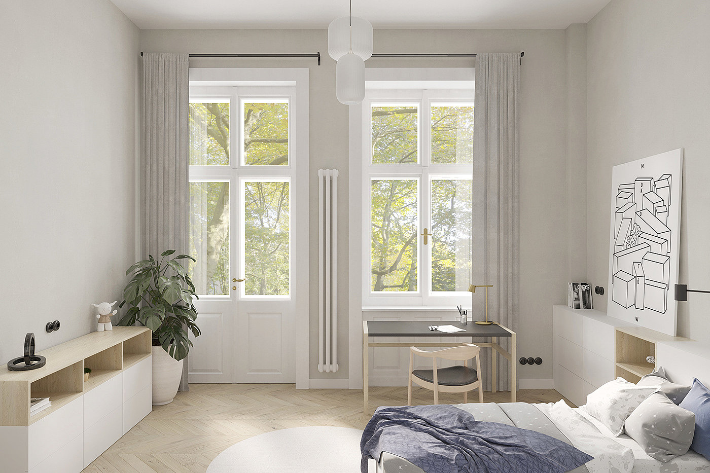 Architecture，Interior design，apartment，visualization，Render，