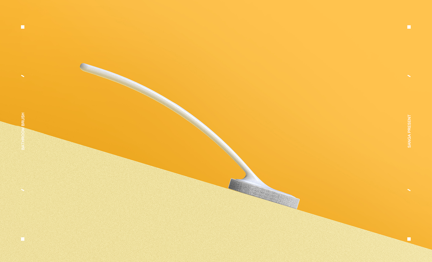 Bathroom brush，Long handle brush，Xianga，original，