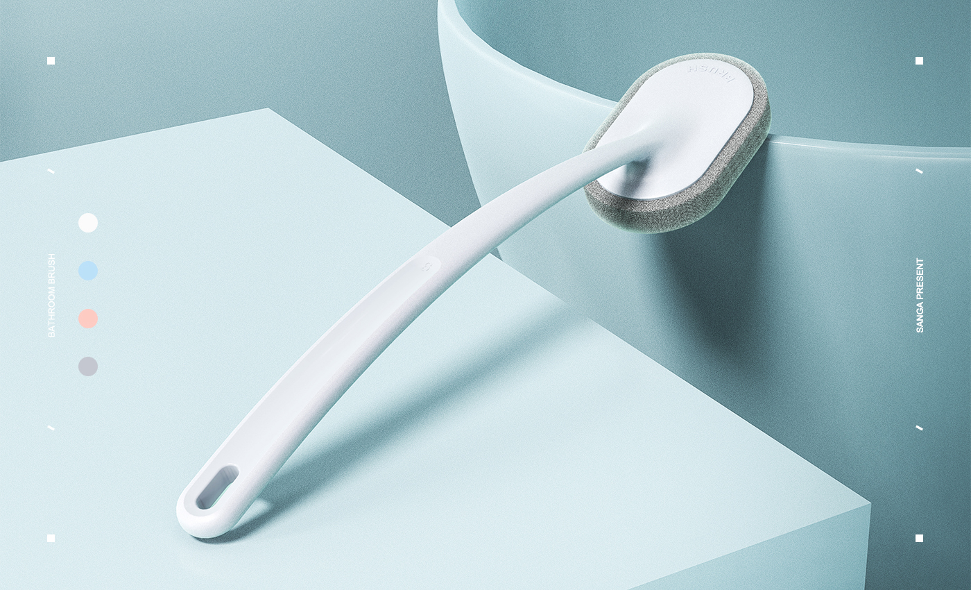 Bathroom brush，Long handle brush，Xianga，original，
