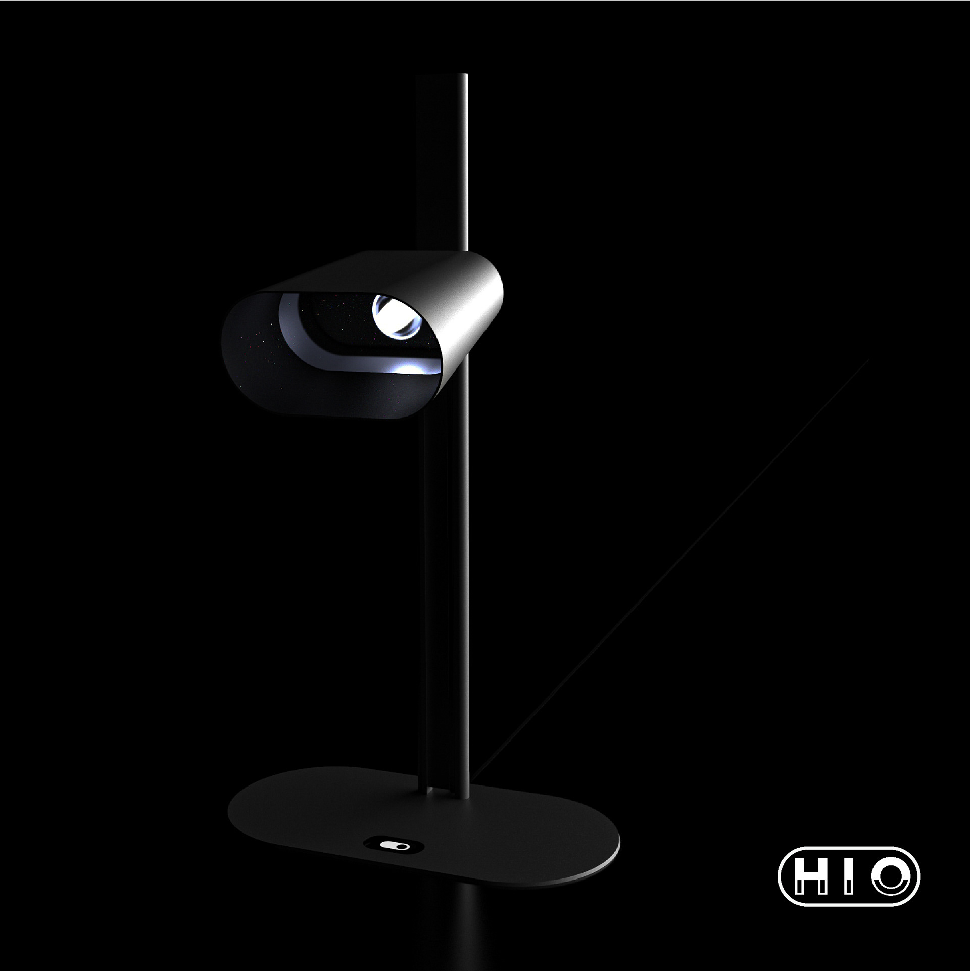 3d，Hio，Desk lamp，product design，