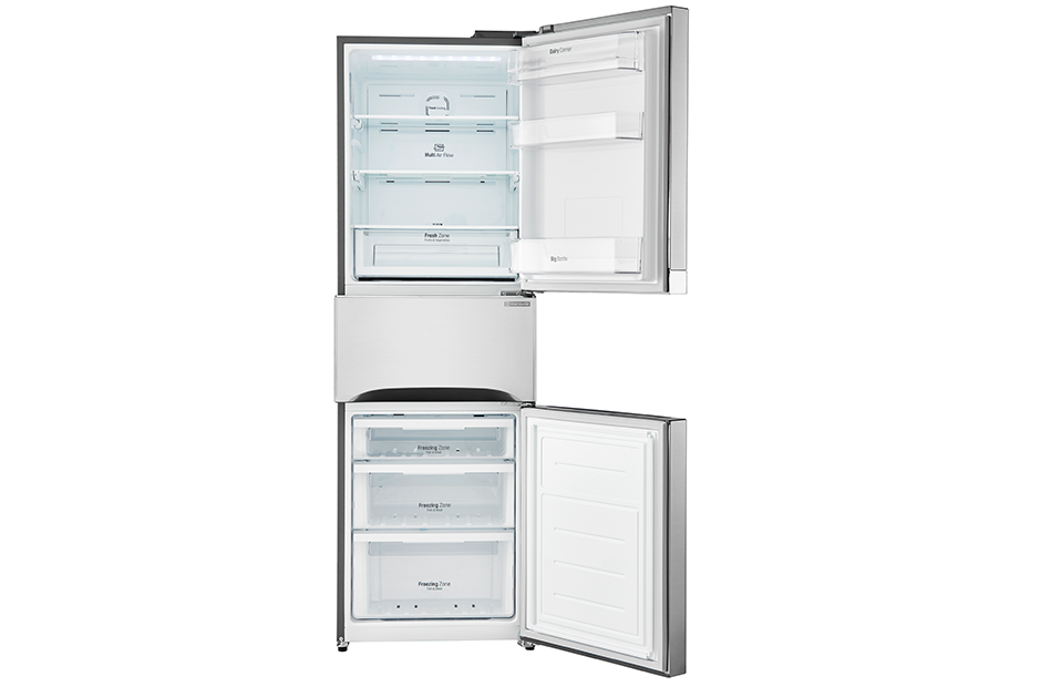 lg，Supreme air cooling series，Three door refrigerator，GR-D30PJYS，