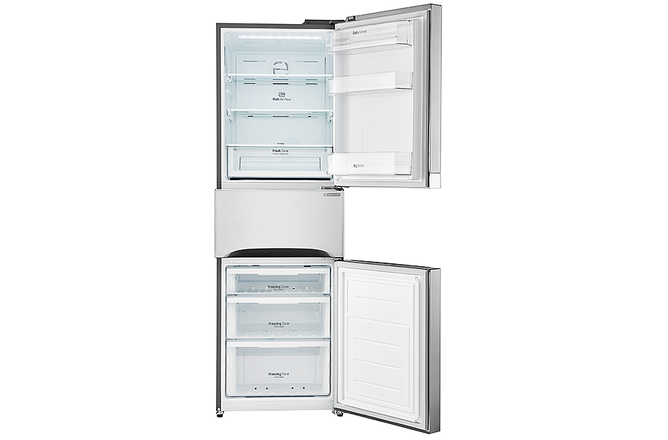 lg，Supreme air cooling series，Three door refrigerator，GR-D30PJYS，