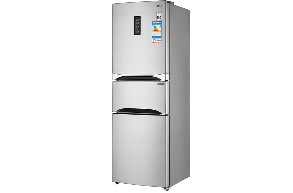 lg，Supreme air cooling series，Three door refrigerator，GR-D30PJYS，