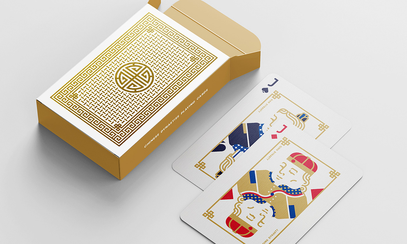poker，Chinese dynasties ，Art Card，
