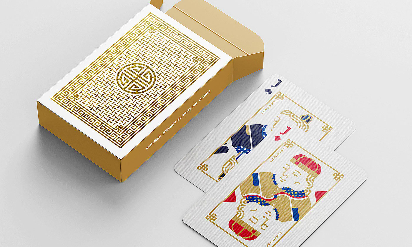 poker，Chinese dynasties ，Art Card，
