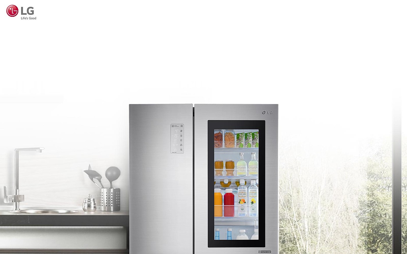 lg，P-veyron6 series，side-by-side combination refrigerator，GR-Q2473PSA，