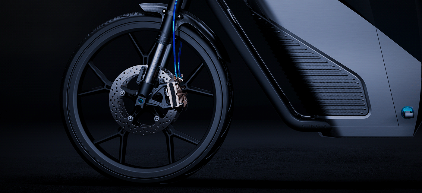 motorcycle，Electric vehicle，cgi，