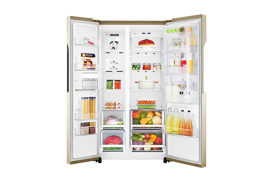 lg，V6000 plus series，side-by-side combination refrigerator，GR_M2473JVY，