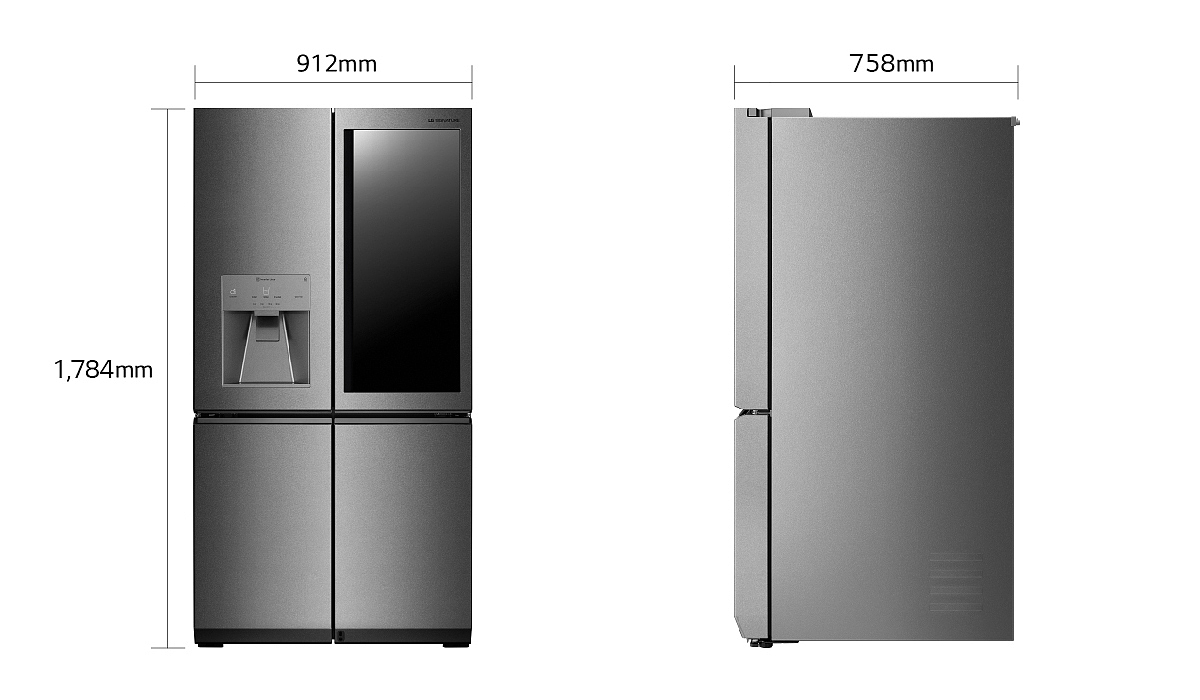 lg，Signature seal，Refrigerator，GR-Q23FGNGM，