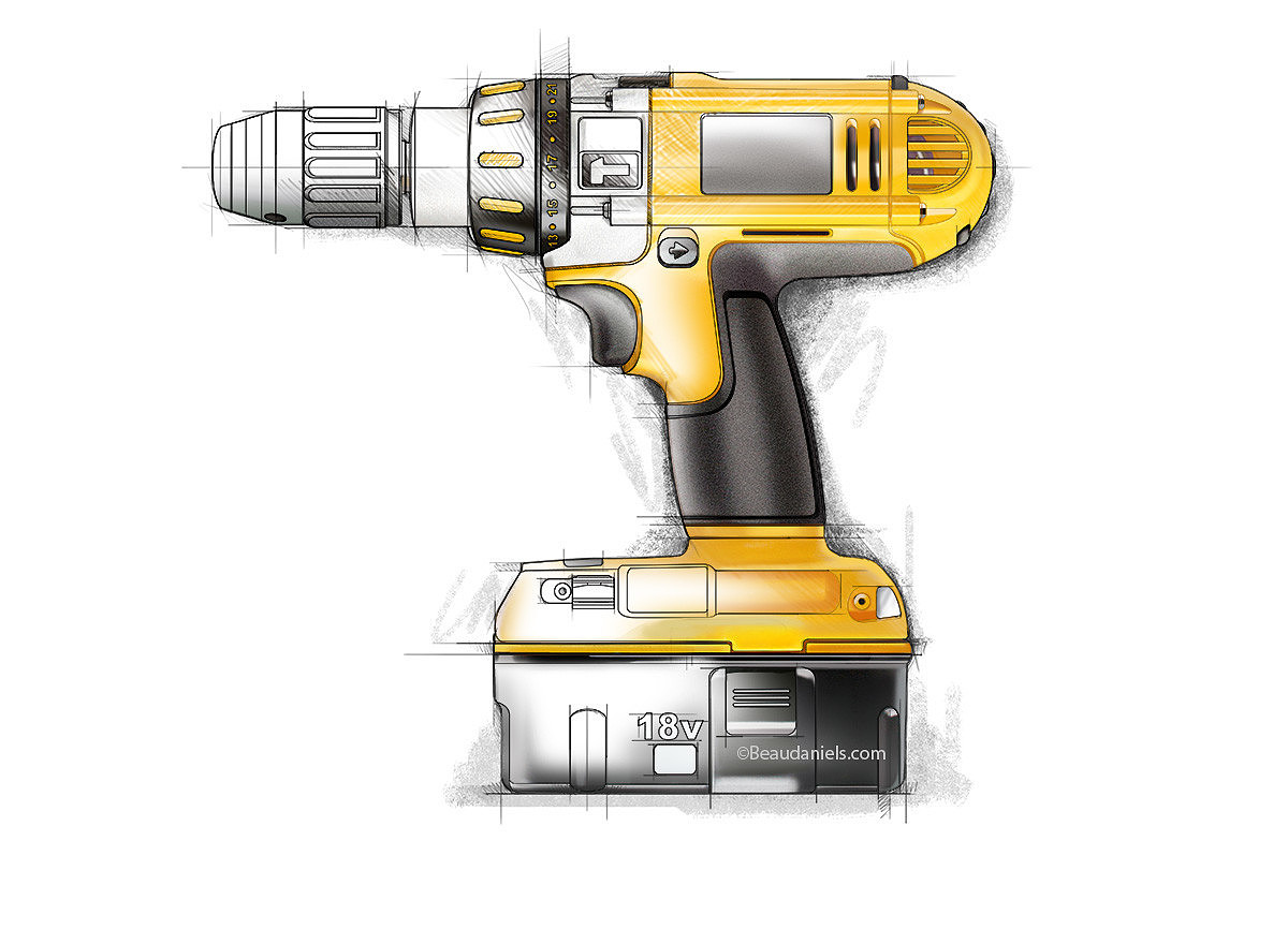 industrial design，product design，Hand drawn，sketch，tool，