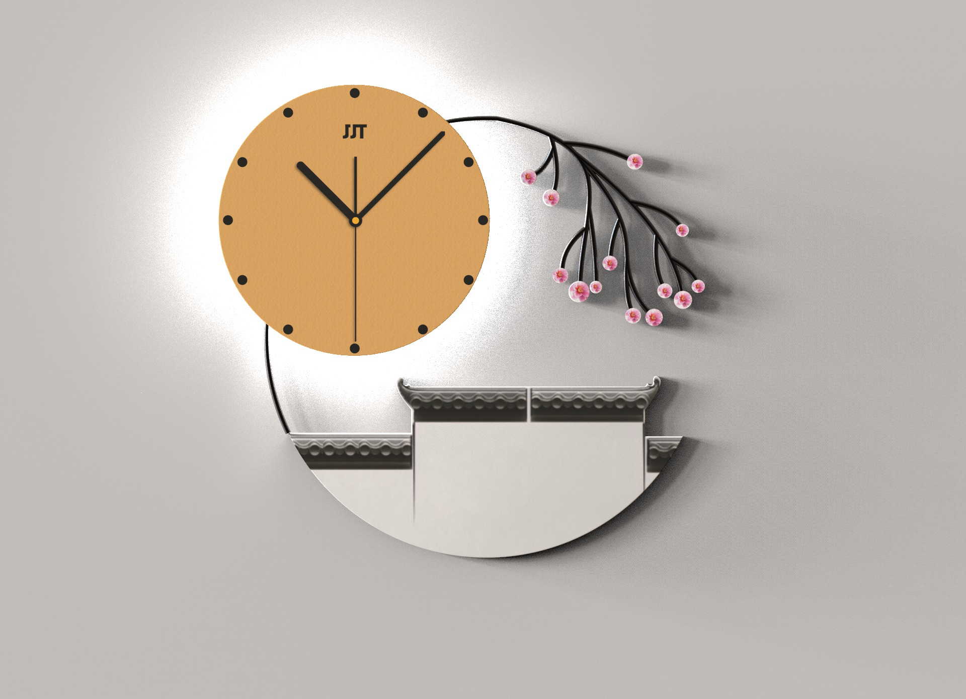 Wall clock，alarm clock，Design，Atmosphere lamp，original，