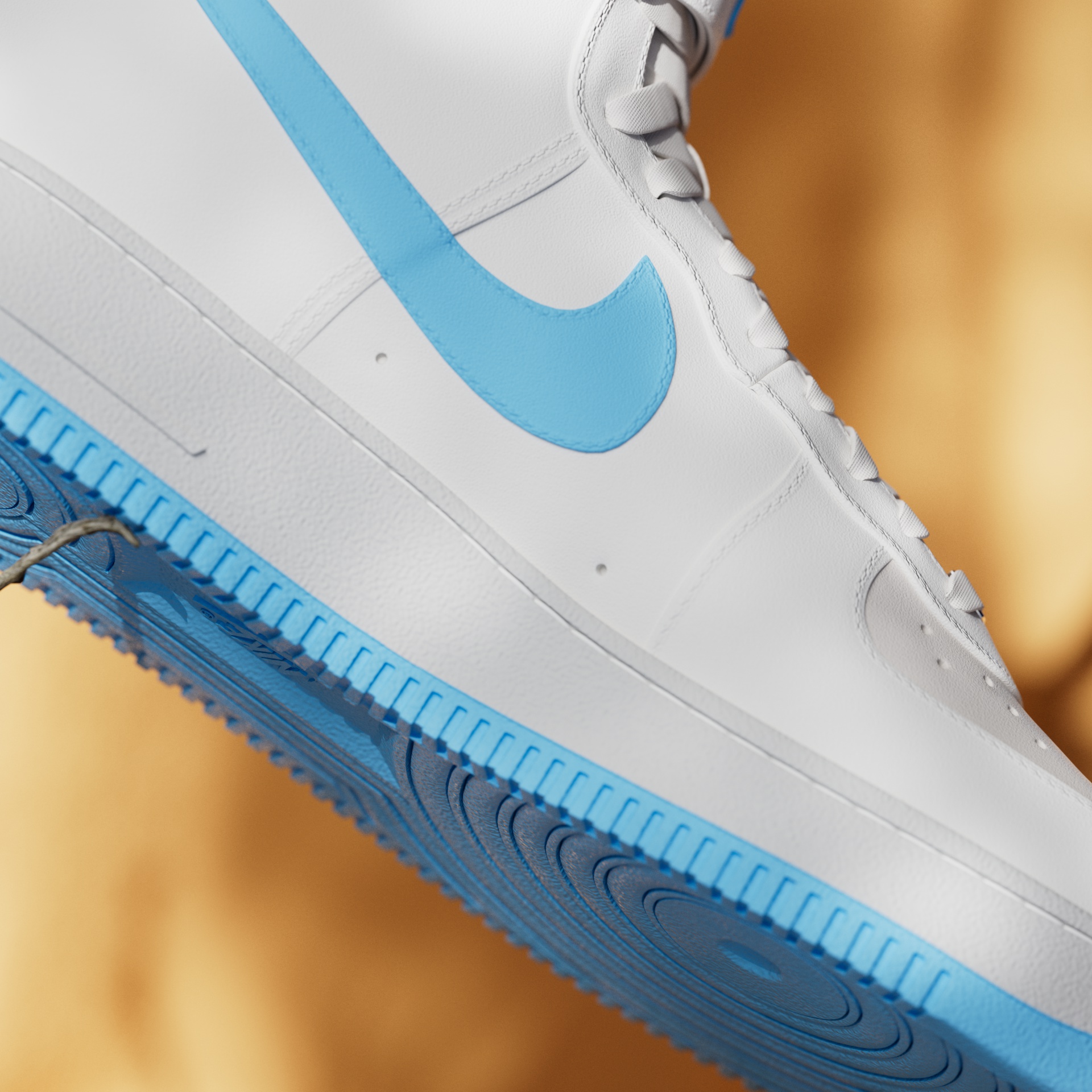 Product rendering，Realistic，nike，keyshot，cinema4d，