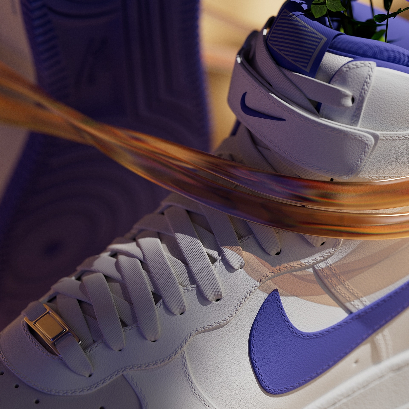 产品渲染，写实，nike，keyshot，cinema4d，